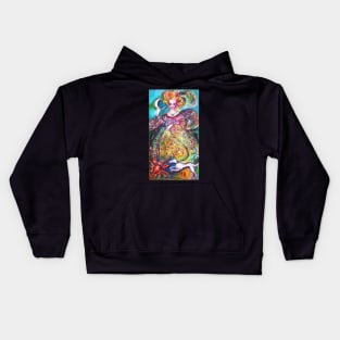 TAROTS OF THE LOST SHADOWS / THE MOON LADY Kids Hoodie